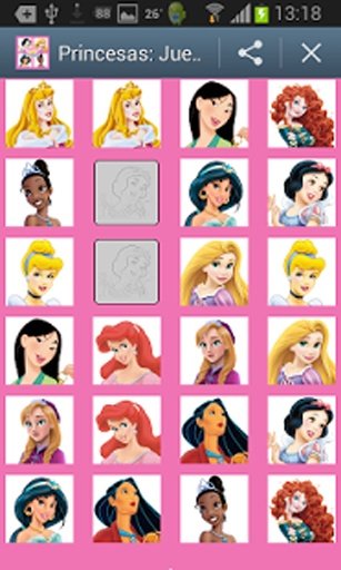 Juegos Princesas: Memoria截图1