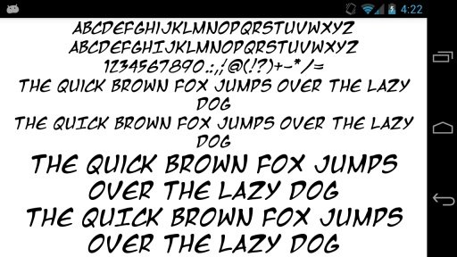 Free Fonts 50 Pack 22截图3