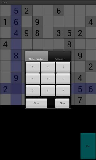 Mobile Sudoku:FREE截图1