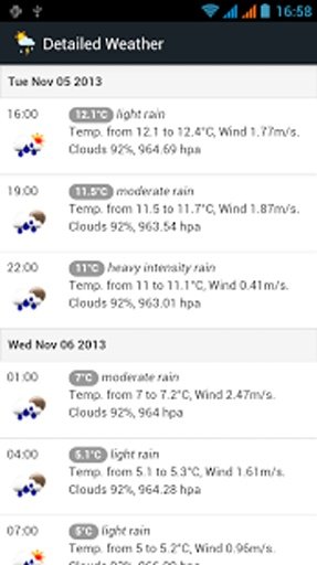 Dos Quebradas weather - Colomb截图5