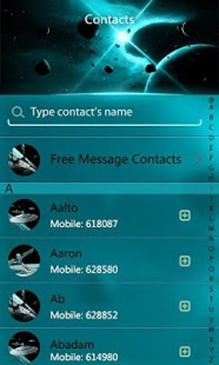 GO SMS PRO OUTER THEME EX截图1