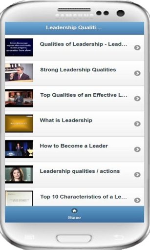 Leadership Qualities (VDO)截图3