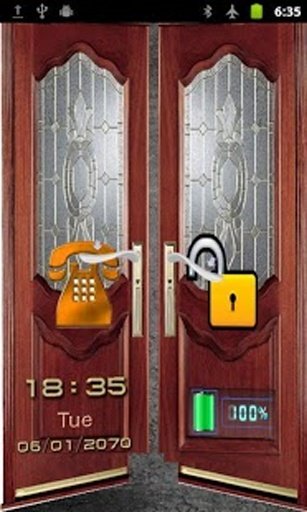 Unlock Screen Door Free截图1