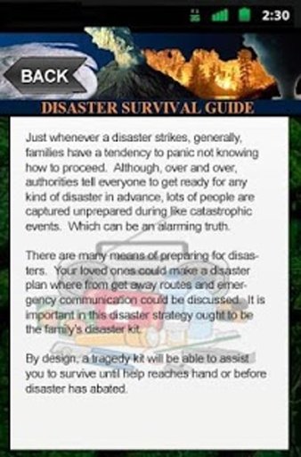 Disaster Survival Guide App截图11