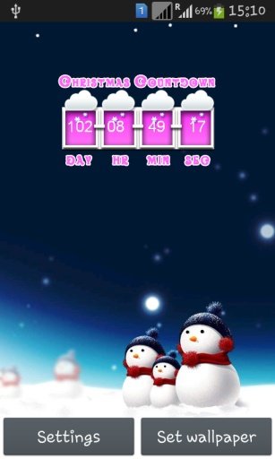 Christmas Count Down LWP截图10