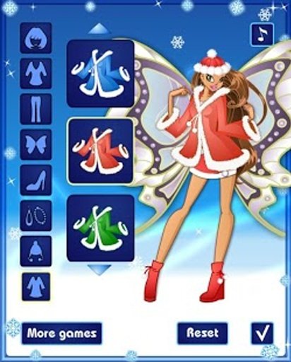 Winx Winter Fairy Dress Up截图3