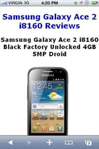 Ace 2 i8160 Droid Reviews截图1