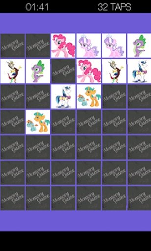 Brony Little Pony Memory Game截图4