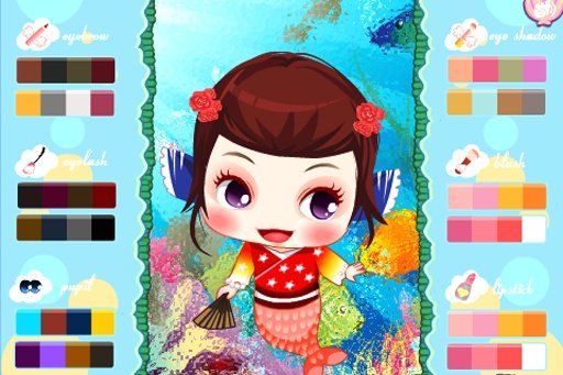 Dress up Cute Mermaid Princess截图1