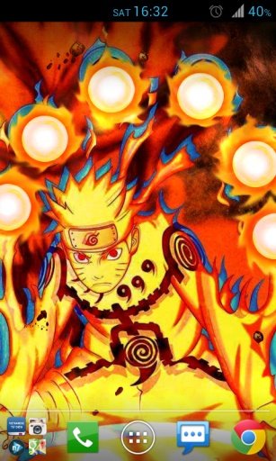 Naruto Kyuubi Mode Live Wallpaper截图3