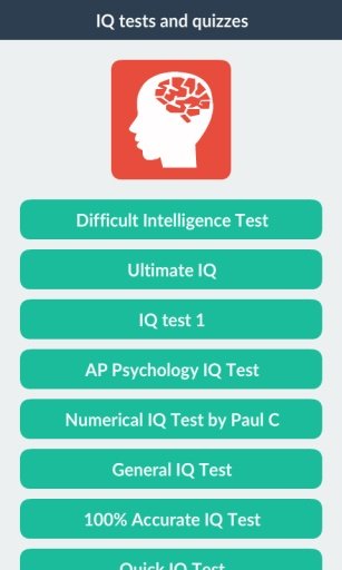 IQ Tests and quizzes截图1