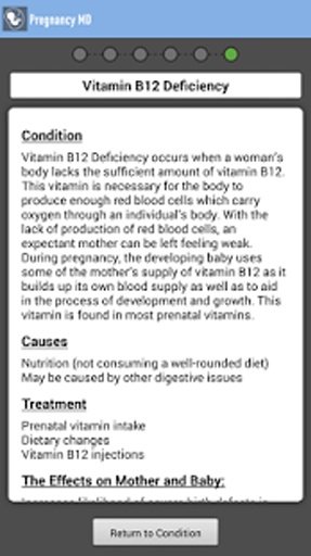 Pregnancy Symptom Checker Lite截图2