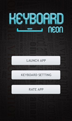 Ultra Neon Keyboard截图2