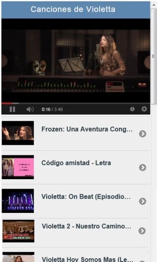 Canciones de Violetta截图3