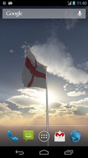 360° England Flag Live Wall截图10