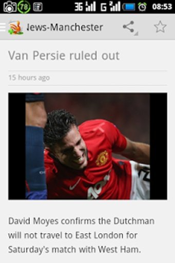 Manchester United News App截图3