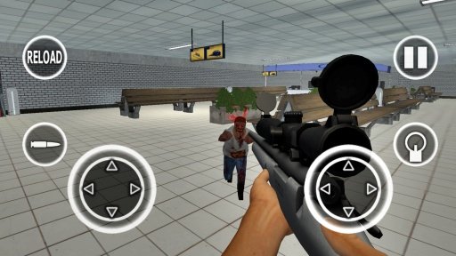 ZOMBIE Hunter Underground 3D截图2