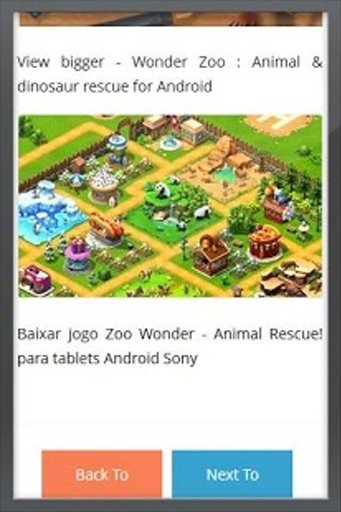 Wonder Zoo Animal Guide截图1