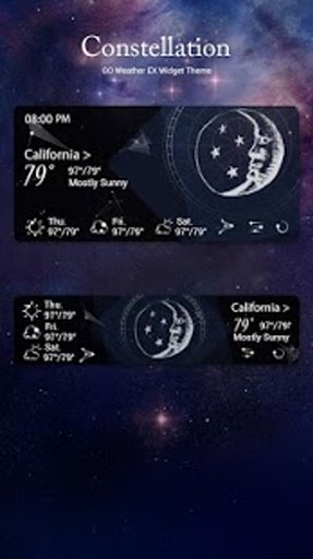 Constellation Style GO Weather EX截图3