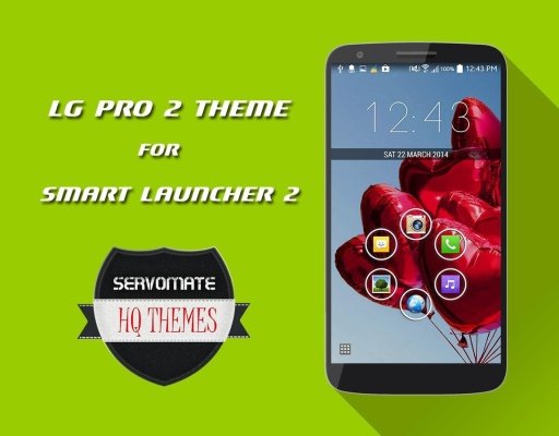 Lg pro 2 smart launcher theme截图4