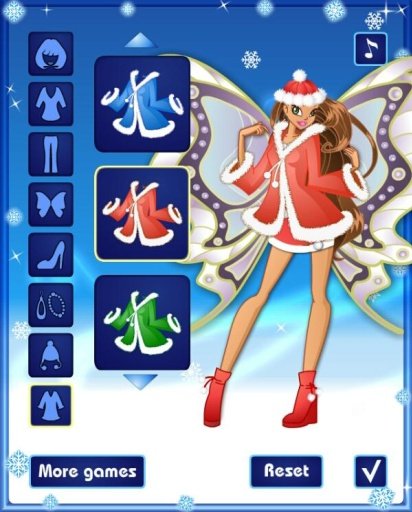 Winx Winter Fairy Dress Up截图5