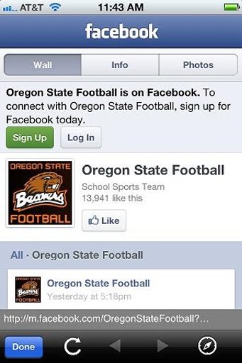 Oregon State Football截图5