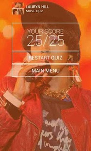 Lauryn Hill Music Quiz截图8