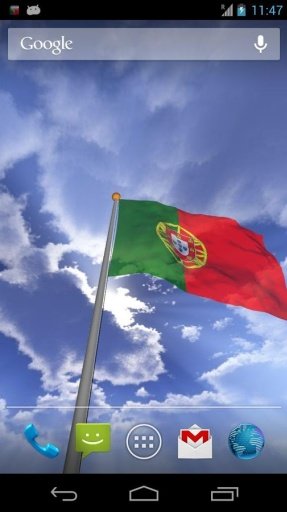 Real Portugal Flag Live Wall截图8