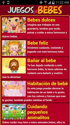 Juegos de bebes para tablets截图1