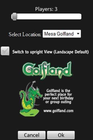 Golfland Mini Golf Scorecard截图2