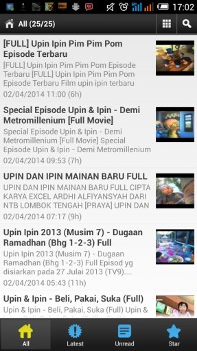 Video Upin Ipin Terbaru截图3