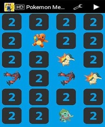 Pokemon Matching Game截图1