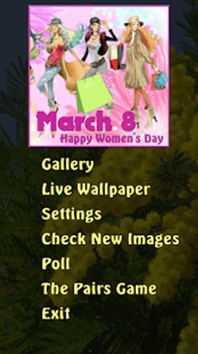 Women s Day Gallery Game LWP截图1