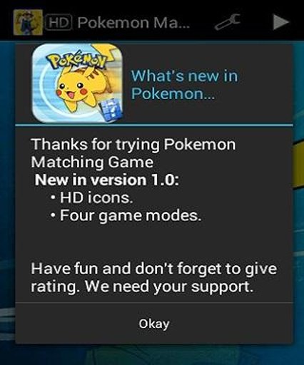 Pokemon Matching Game截图4