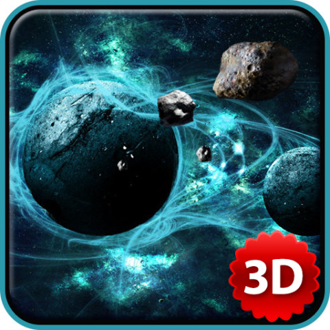 3D Galaxy Wallpaper截图1