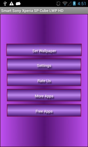 Sony Xperia SP Cube LWP HD截图5