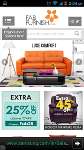 FabFurnish App截图8