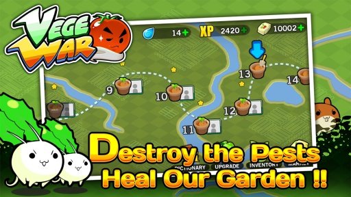 VegeWars - Fun War Battle截图1