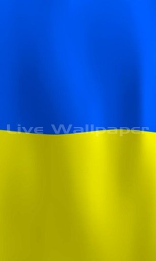 Ukraine Flag LWP Free截图3