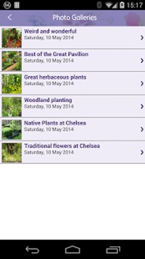 RHS Chelsea 2014截图1