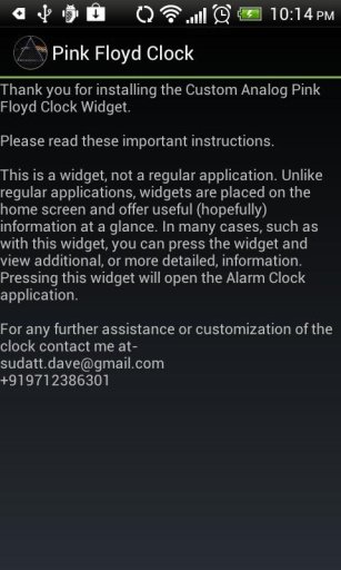 pink floyd analog clock截图3