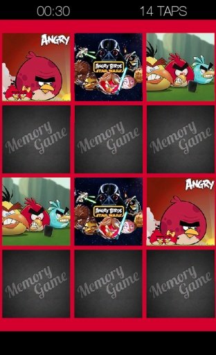 Angry Birds Memory Game截图5