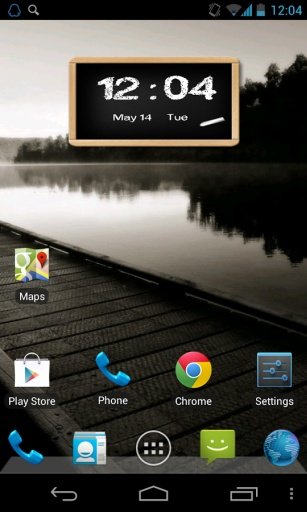 Flyer Clock Skin Blackboard截图3