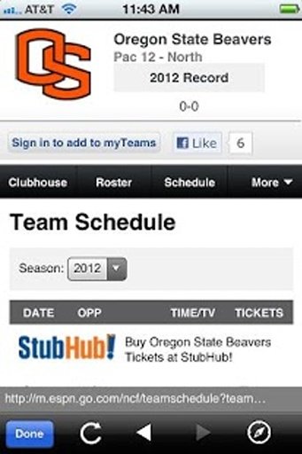 Oregon State Football截图2