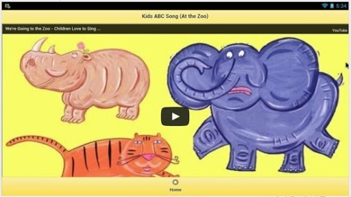 Kids ABC Song (At the Zoo)截图1