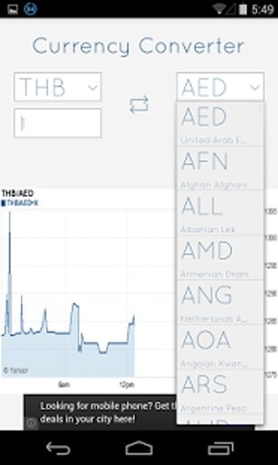 Currency Converter - Thai Baht截图4