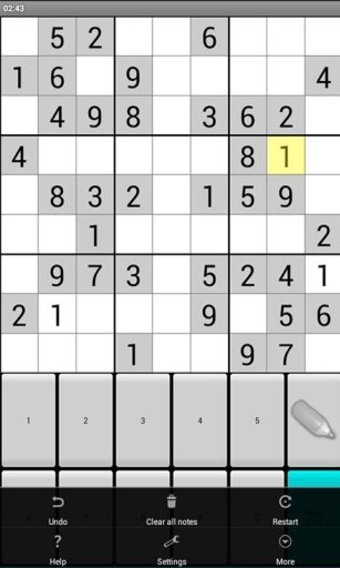 Mobile Sudoku:FREE截图2