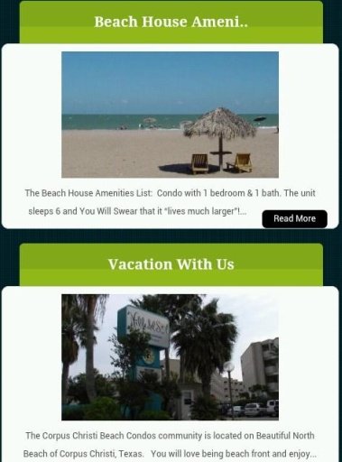 Vacation Rentals on the Beach截图2