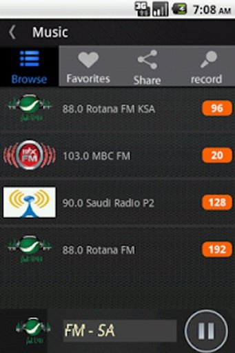 Live Radio Saudi Arabia截图9