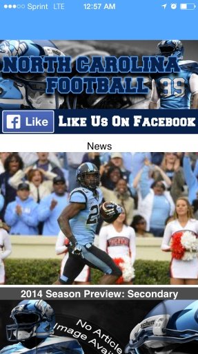 North Carolina Football STREAM截图5